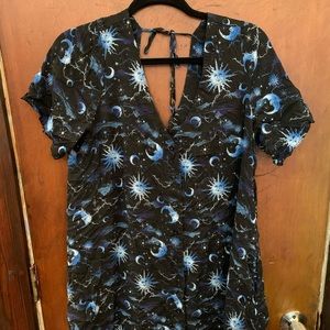 Lunar Button-Up Dress